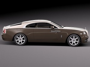 RollsRoyce Wraith 2014 Model 3D