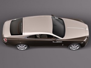RollsRoyce Wraith 2014 Model 3D