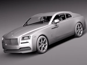 Rolls Royce Wraith 2014 Modello 3D