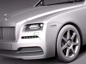 Rolls Royce Wraith 2014 Modello 3D
