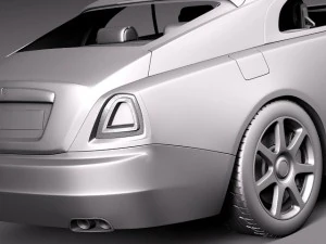 Rolls Royce Wraith 2014 Modello 3D