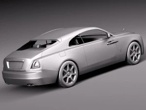Rolls Royce Wraith 2014 Modello 3D