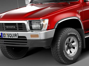 Toyota 4runner 1989-1997 3D Model