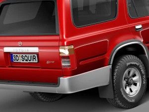 Toyota 4runner 1989-1997 3D Model