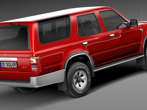 Toyota 4runner 1989-1997 3D Модель