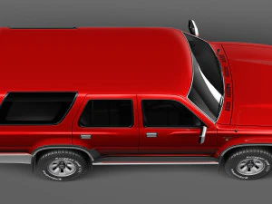 Toyota 4runner 1989-1997 3D Model