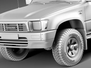 Toyota 4runner 1989-1997 3D Model