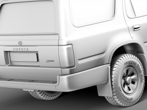 Toyota 4runner 1989-1997 3D Модель
