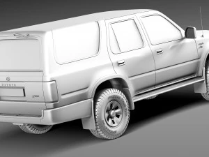 Toyota 4runner 1989-1997 3D Model
