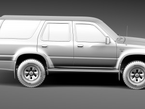 Toyota 4runner 1989-1997 3D Модель