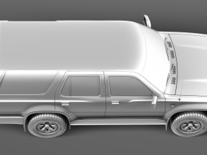 Toyota 4runner 1989-1997 3D Модель