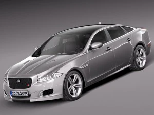 JaguarXJR2014 Modello 3D