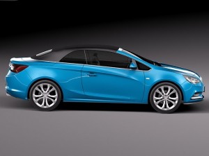 Opel Cascada 2014 3D Модель