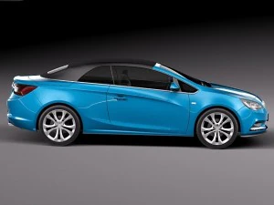 Opel Cascada 2014 3D Model