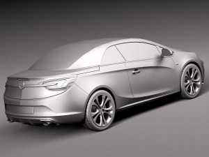 Opel Cascada 2014 3D Модель