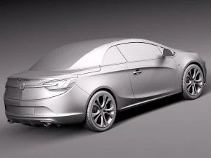 Opel Cascada 2014 3D Model