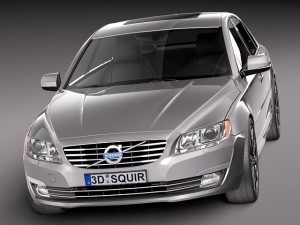 Volvo S80 2014 3D Модель