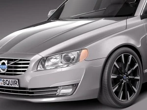 Volvo S80 2014 Modelo 3D