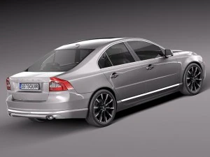 Volvo S80 2014 Modelo 3D