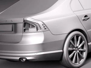 Volvo S80 2014 Modelo 3D