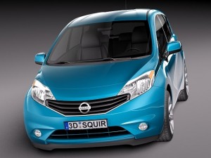 Nissan Versa Note 2014 3D-Modell