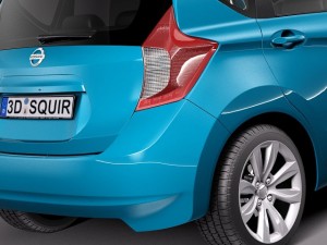 Nissan Versa Note 2014 3D-Modell