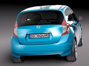 Nissan Versa Note 2014 3D-Modell