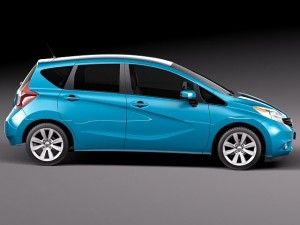 Nissan Versa Note 2014 3D-Modell
