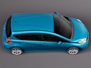 Nissan Versa Note 2014 3D-Modell