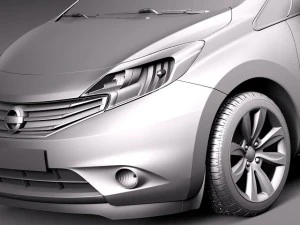 Nissan Versa Note 2014 3D Model
