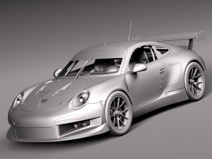 Porsche 911 RSR 2014 3D Modell