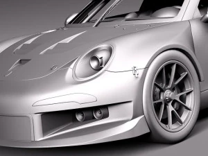 Porsche 911 RSR 2014 3D Model