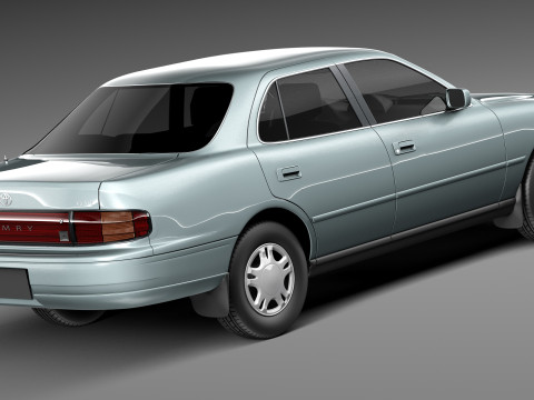 Toyota Camry 1992-1996 3D Model