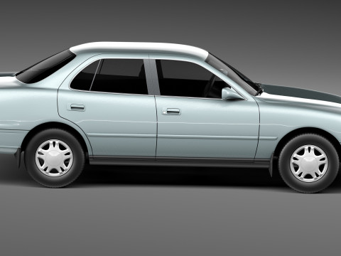 Toyota Camry 1992-1996 3D Model
