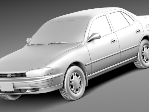 Toyota Camry 1992-1996 3D Model