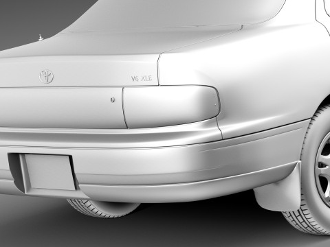 Toyota Camry 1992-1996 3D Model