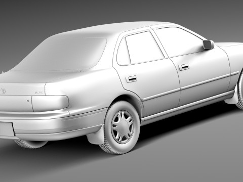 Toyota Camry 1992-1996 3D Model