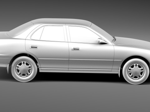 Toyota Camry 1992-1996 3D Model