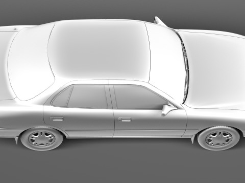 Toyota Camry 1992-1996 3D Model