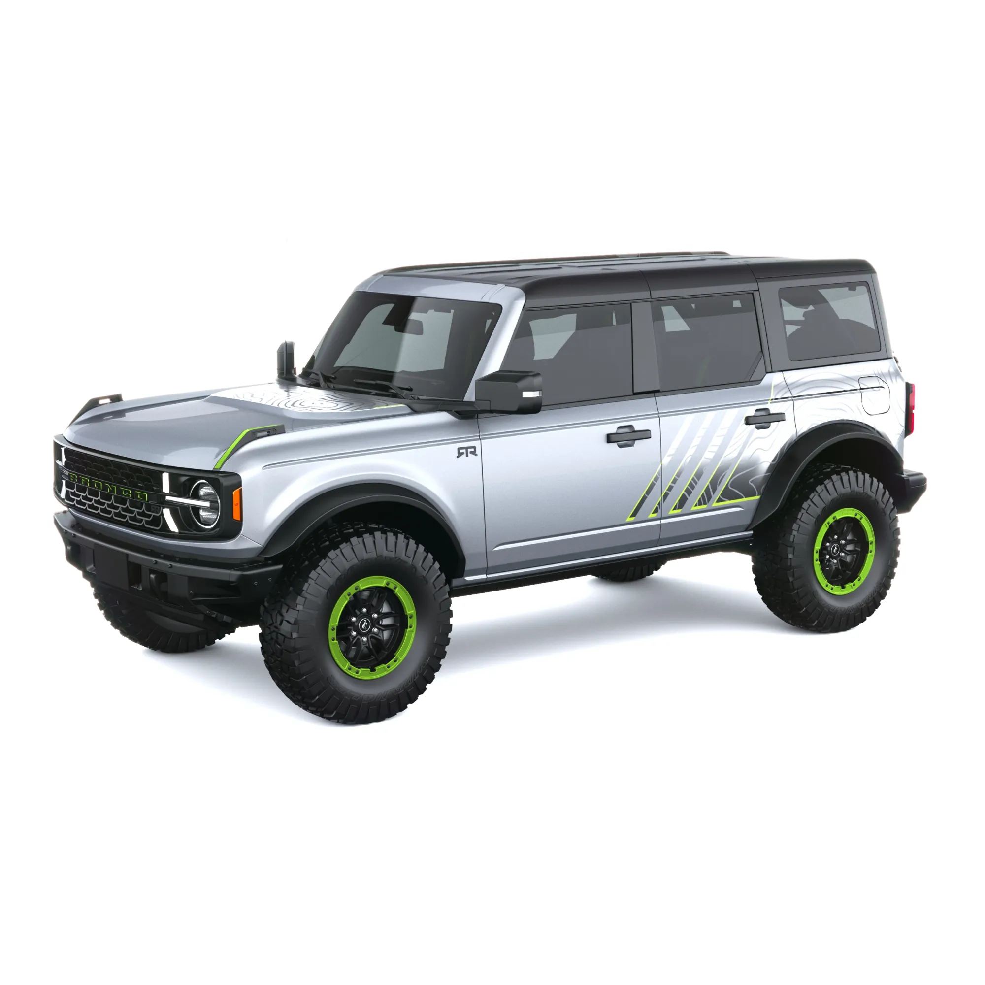 Bronco RTR 2027 3D Model .c4d .max .obj .3ds .fbx .stl .blend 