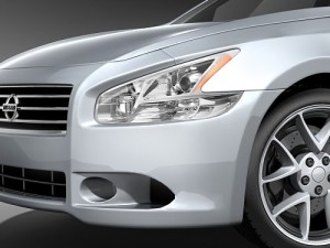 Nissan Maxima 3D 模型