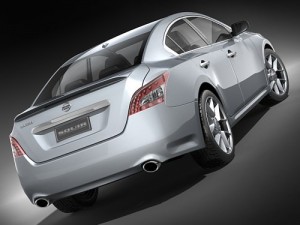 Nissan Maxima 3D 模型