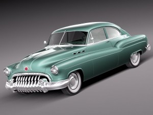 Buick Sedanette 1950 3D Model