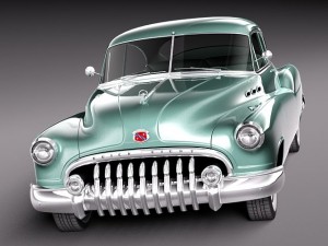 Buick Sedanette 1950 Model 3D