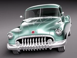 Buick Sedanette 1950 3D Model