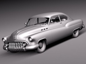 Buick Sedanette 1950 Model 3D