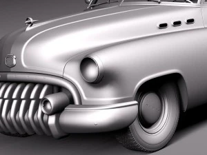 Buick Sedanette 1950 3D Model