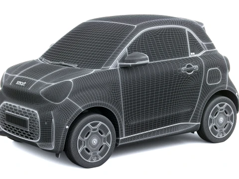 Smart Fortwo 2027 3D Model