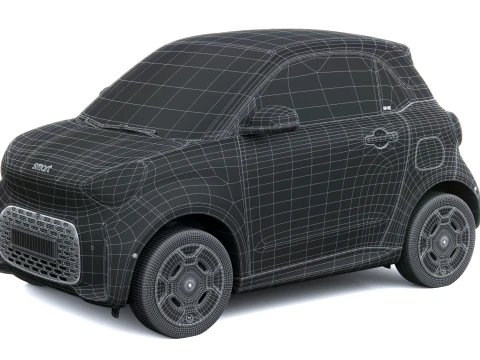 Smart Fortwo 2027 3D Model
