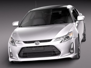 Scion tC 2014 3D Model